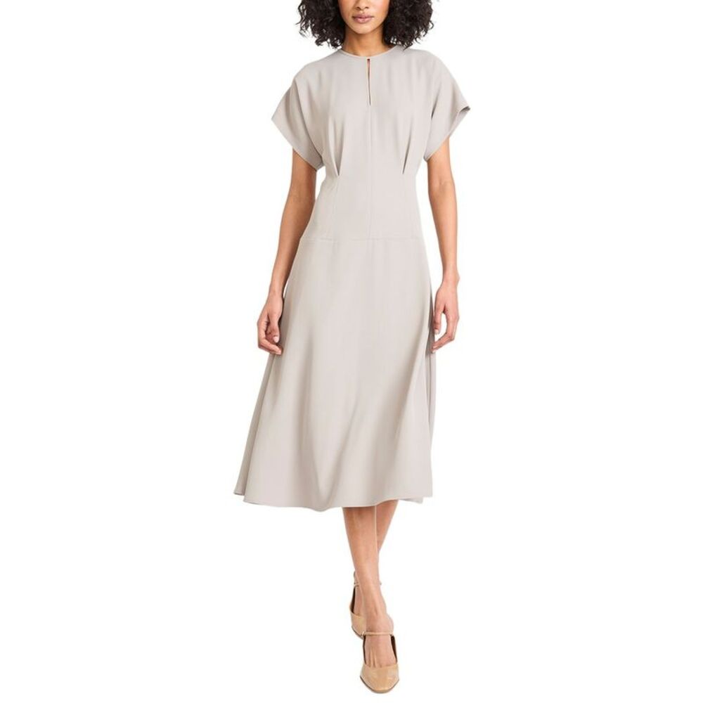 Luxely Womens  Midi Dress, Grey